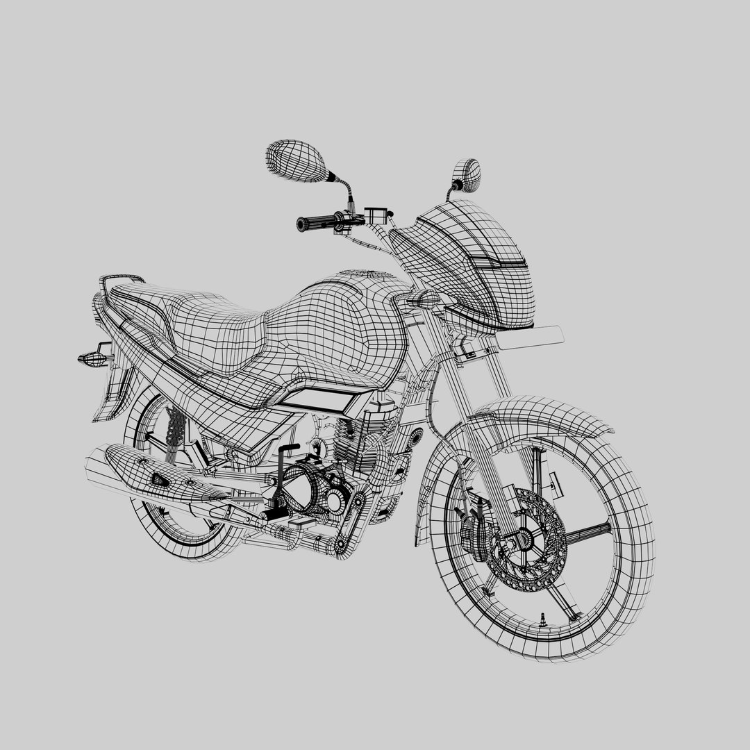 Hero Super Splendor Xtec 3D - TurboSquid 2225292