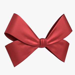 3D model bow ribbon 4