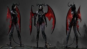 Succubus 3D model