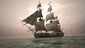 Hermione Frigate warship