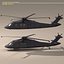 Secret Stealth Blackhawk Mh60 3d Model