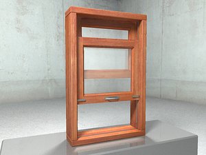 3d model window