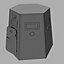 Bunker Pillbox Modern Gepanzertes Metall