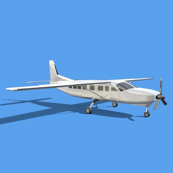 3d model cessna grand caravan