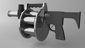 grenade launcher weapon 3D