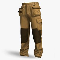 Workwear Scruffs Pro Trousers Tan, Black