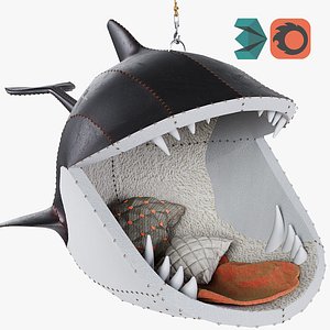3D Swing chair by Porky Hefer Killer whale Fiona Blackfish