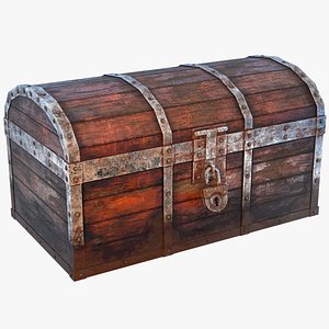 3D model Pirate Chest PBR