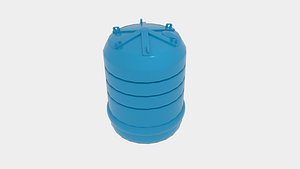 3d model carbery 5000 water tank