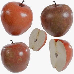 3D Gala Apple model