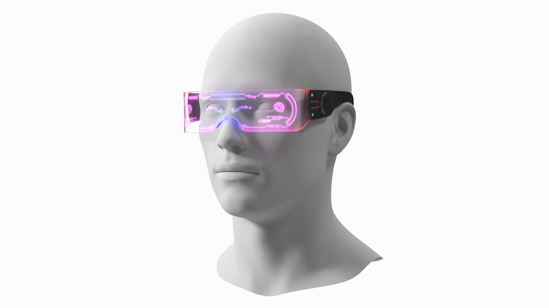 Big Cyberpunk Sunglasses – Techwear UK