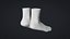3D model Socks - White