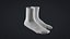 3D model Socks - White
