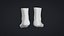 3D model Socks - White