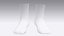 3D model Socks - White