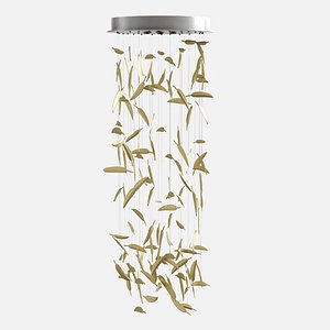 A WIRED Custom Lighting Ceiling Plumes  Cristal