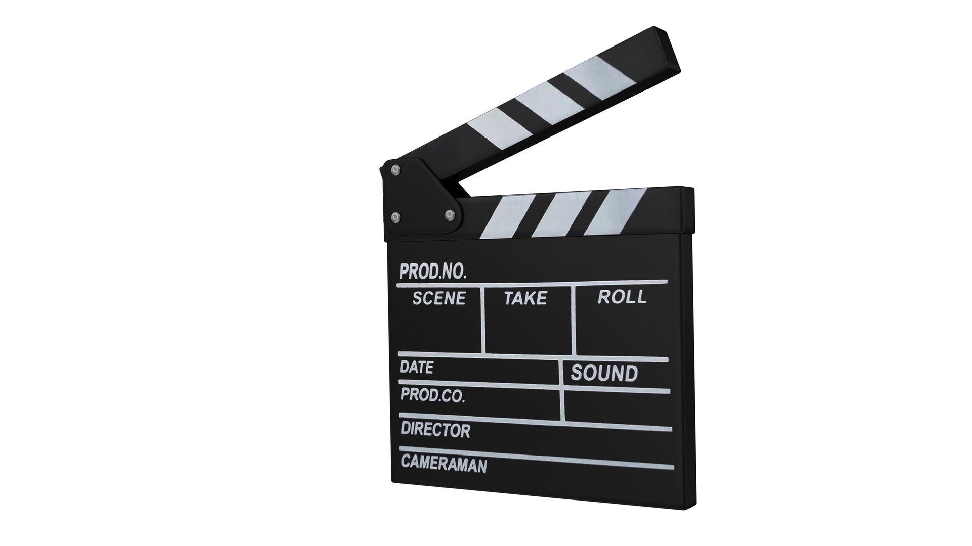 Clapperboard model https://p.turbosquid.com/ts-thumb/Sl/teO02u/QK/clipboard11/jpg/1716472581/1920x1080/fit_q87/bd8759082d14a02ea05c961591d03d0309837e53/clipboard11.jpg