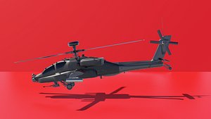 3D helicopter model