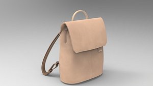 3D Handbag Purse Model 037 model