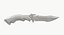 Huntsman Knife Low-poly