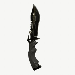 Huntsman Knife Low-poly