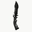 Huntsman Knife Low-poly