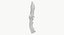 Huntsman Knife Low-poly