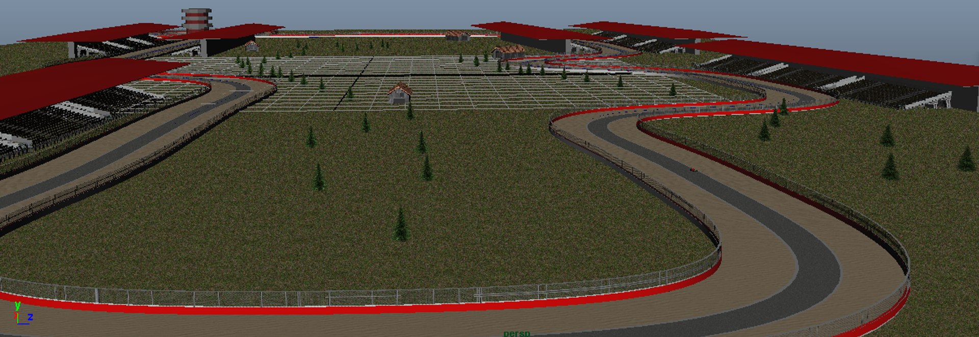 Racing Track 3D Model - TurboSquid 1400989