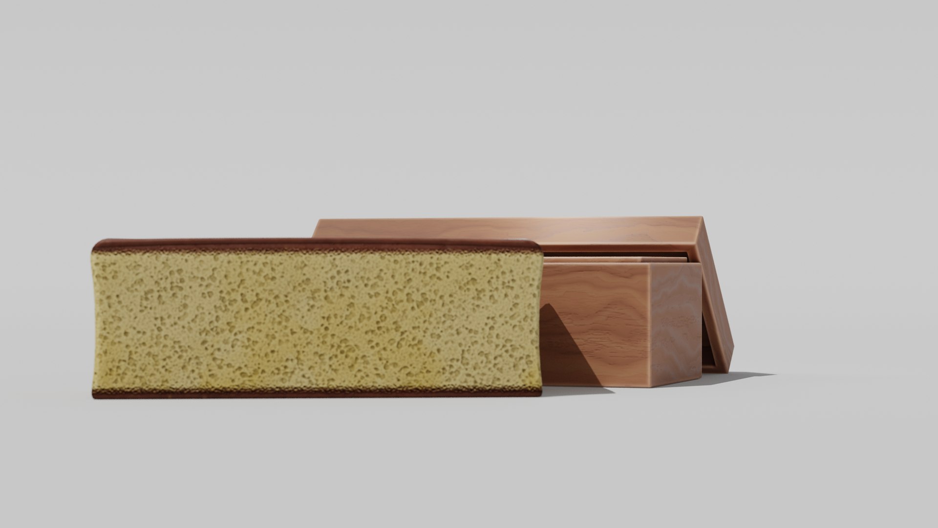 Japanese Furniture Kit - Castella Gift Box 3D Model - TurboSquid 1949328