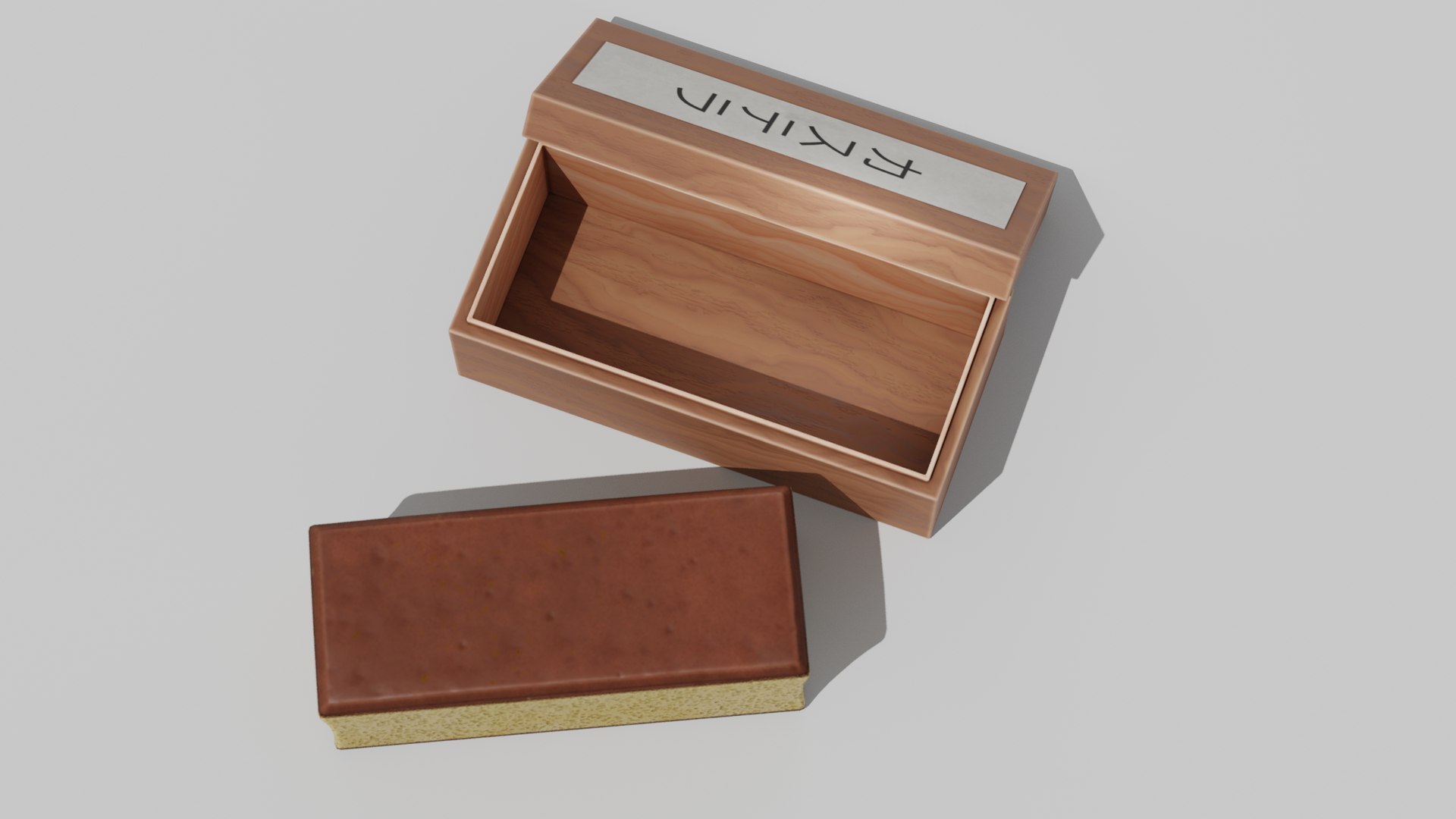 Japanese Furniture Kit - Castella Gift Box 3D Model - TurboSquid 1949328