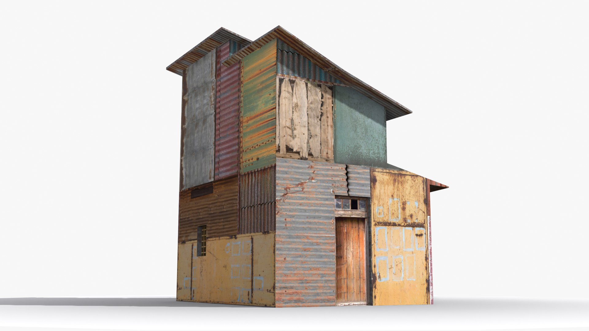 Slum X21 3D Model - TurboSquid 2009596