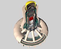 Fukushima reactor core and cooling system