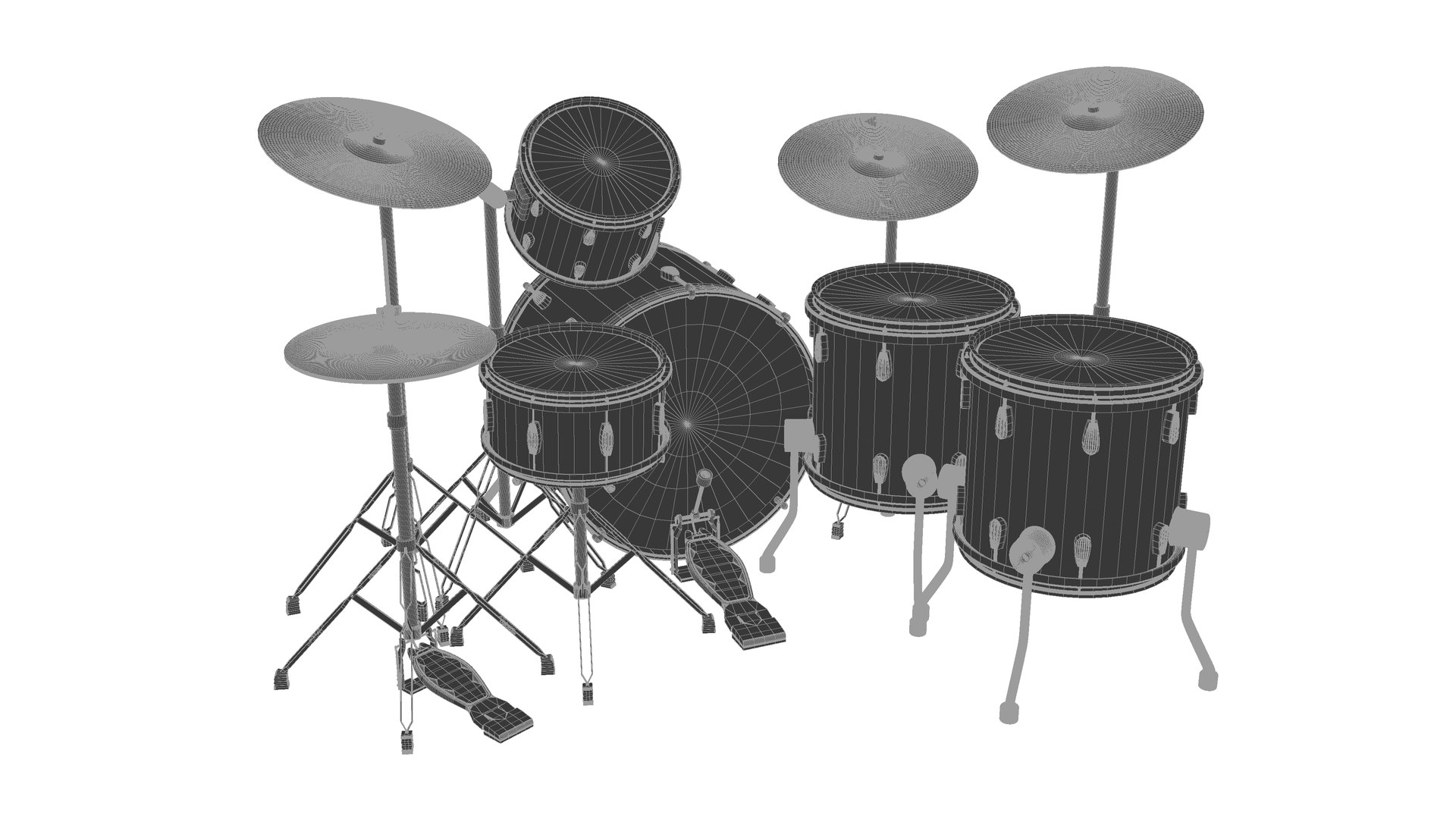 3D drum green day - TurboSquid 1353155