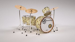 3D drum green day