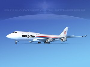 boeing 747 747-8 747-8i 3ds