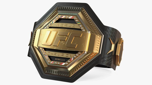 modèle 3D de Ceinture de championnat UFC Legacy - TurboSquid 1615502