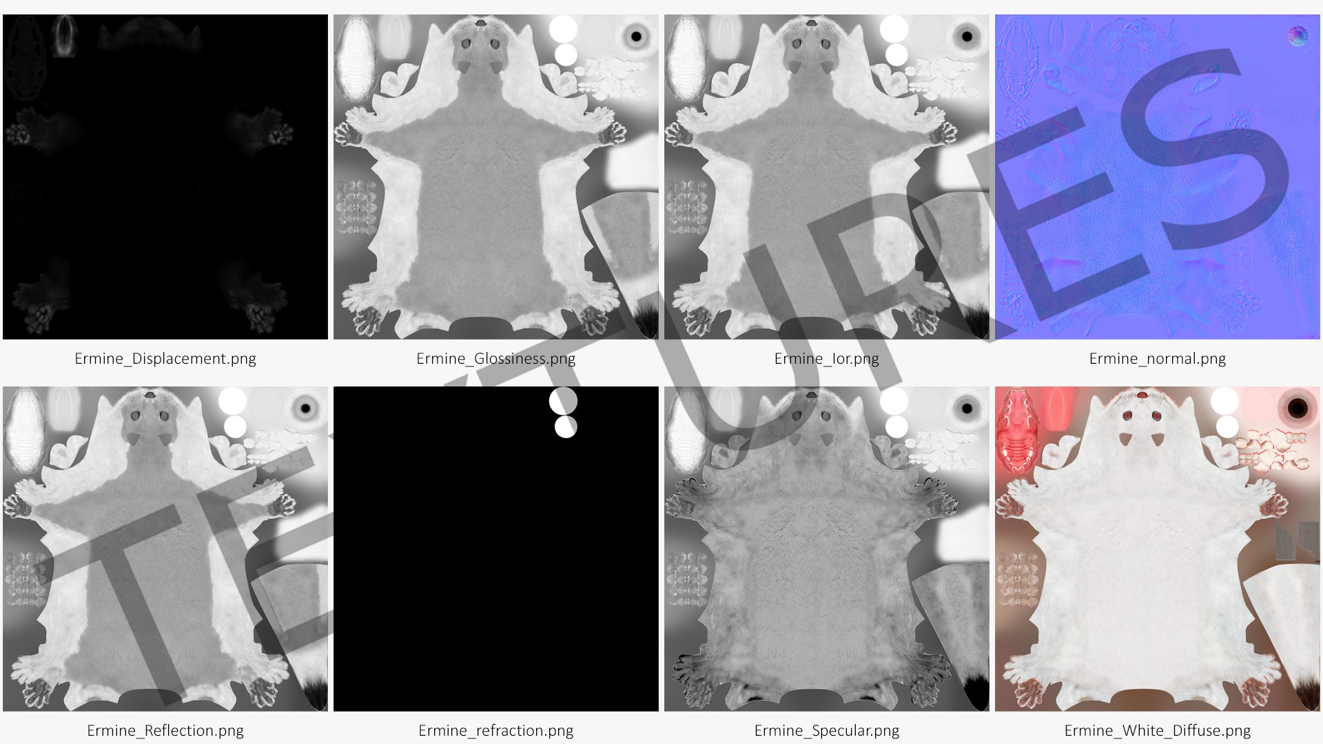 White Ermine Lifelike Pose 3D https://p.turbosquid.com/ts-thumb/Sm/IOPcAj/Bf/whiteerminelifelikeposevray3dmodel024/jpg/1711936681/1920x1080/fit_q87/3b1d65f5f8b1437c4144739555ade36d78aeef54/whiteerminelifelikeposevray3dmodel024.jpg