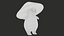 Pilz-Cartoon-Figur