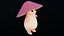 Pilz-Cartoon-Figur