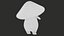 Pilz-Cartoon-Figur