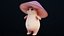 Pilz-Cartoon-Figur