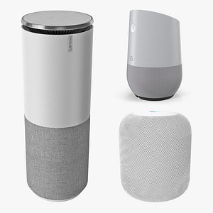 3D model smart speakers