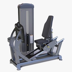 FUSE XL LEG PRESS - Professional 3D Gym Model