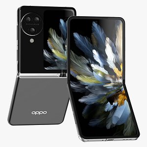 OPPO Find N3 Flip Mirror Night