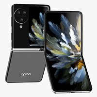 OPPO Find N3 Flip Mirror Night