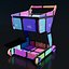3D Kids Shopping Cart model