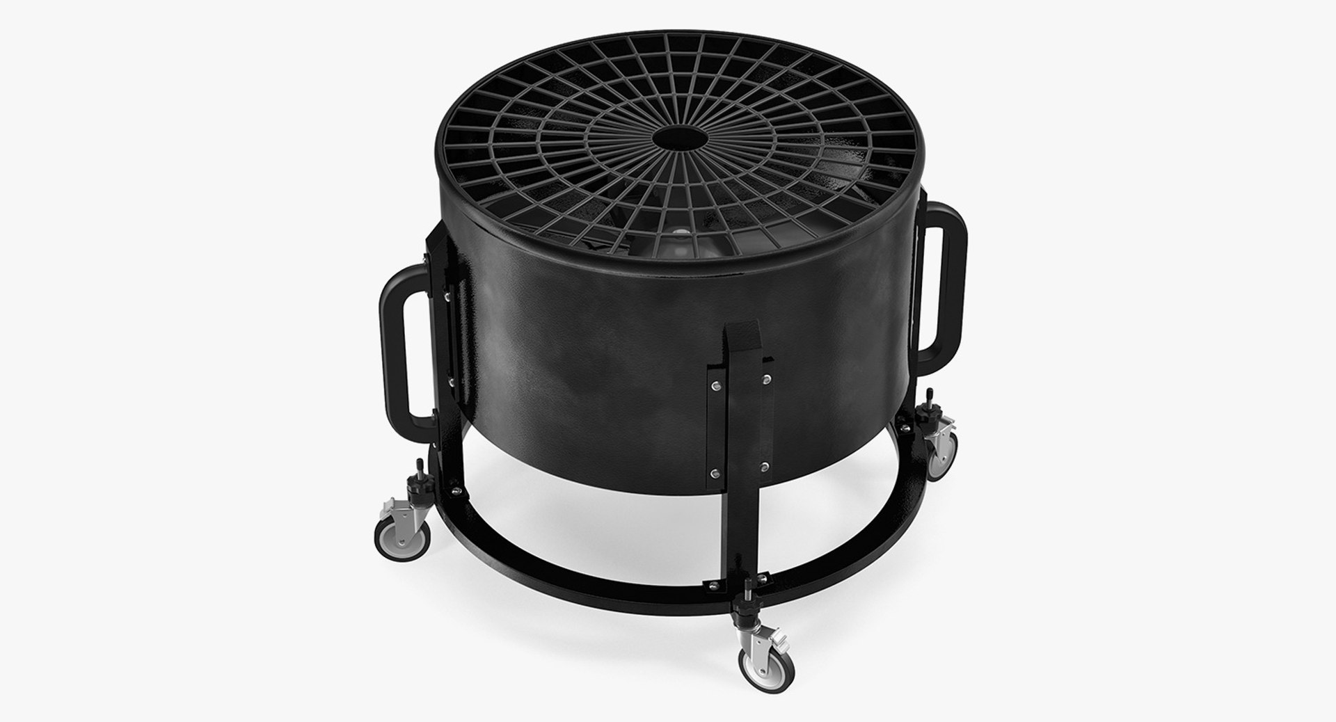 Industrial Floor Fan 3D Model 3D model preview