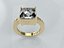 Solitaire ethernity ring
