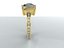 Solitaire ethernity ring