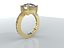 Solitaire ethernity ring